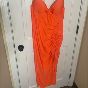 Orange dress